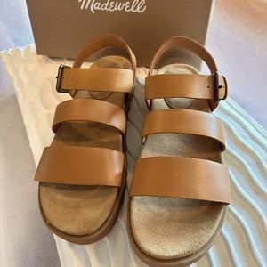 New Madewell Sandals size 7 women. Box included. Never worn.